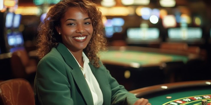 Multi-camera live roulette table with HD broadcast